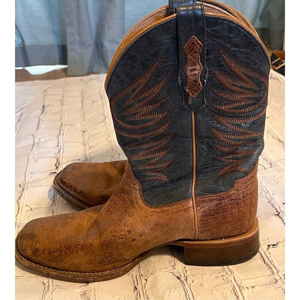 Cody James Size 9D Two Tone Brown Western Boots Cowbo Rodeo Ranch Farm Workwear - Picture 14 of 16